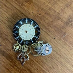 Timepiece brooch
